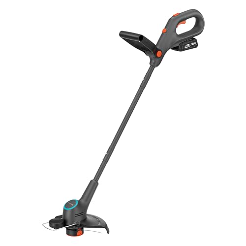 Gardena EasyTrim 25 Akku-Rasentrimmer, leicht und ergonomisch