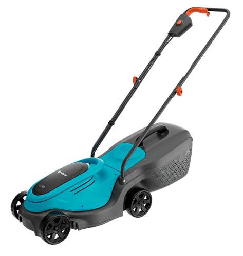 Gardena EasyMax Akku-Rasenmäher, 30 cm, bewertet als kompakt und ideal für kleine Gärten