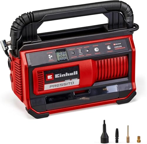Einhell Pressito 18/25 Kompressor - Leistungsstarker Allrounder für unterwegs